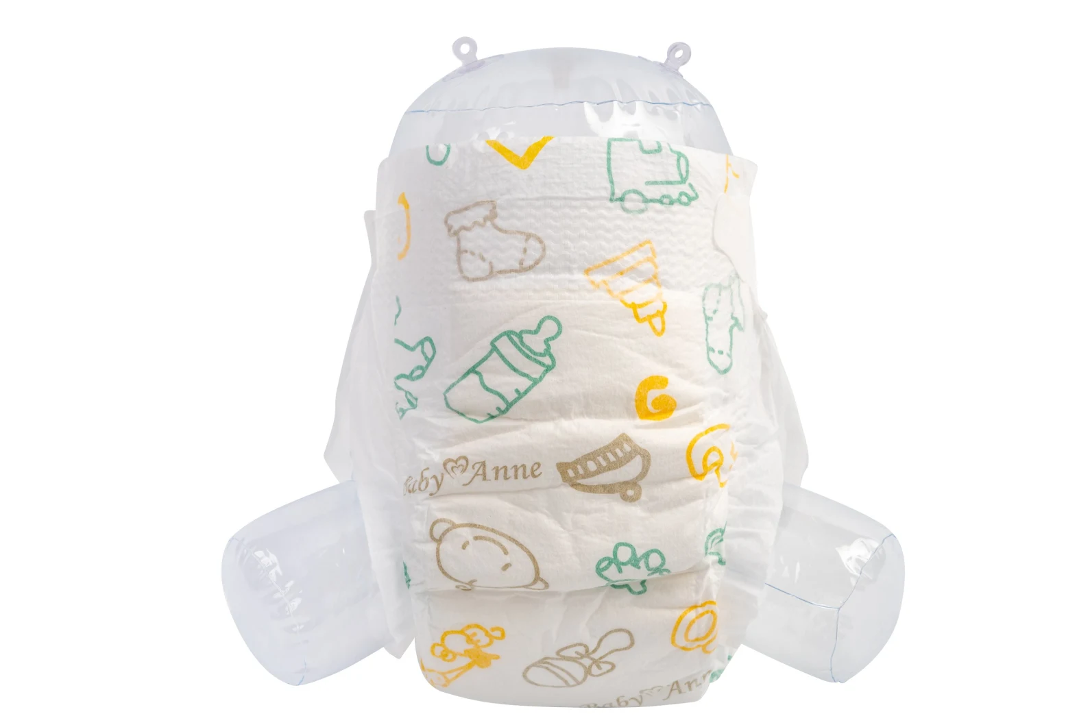 Baby-Produkte der hohen Qualität des Grad-B Stocklot billige und Weiche der Baby-Waren-natürlichen Größe und schläfrige Zug UPS-Baby-Windel mit bereitem zu versenden