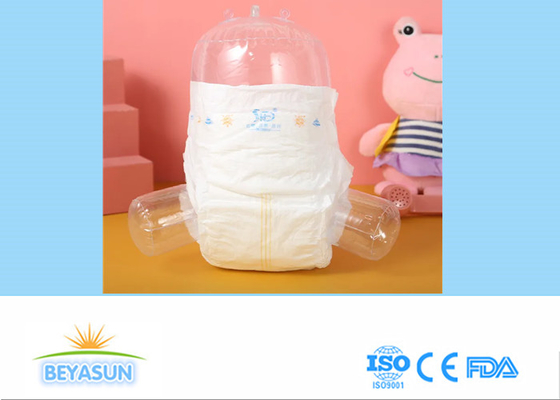 Kundenspezifische Eigenmarken-Wegwerfbaby-Windel Xxl-Größe mit Clothlike-Film