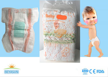 Enorme Absorbierfähigkeits-Baby-Windel-Produkt-natürliche Wegwerfwindeln mit magischen Bändern, Eco freundlich