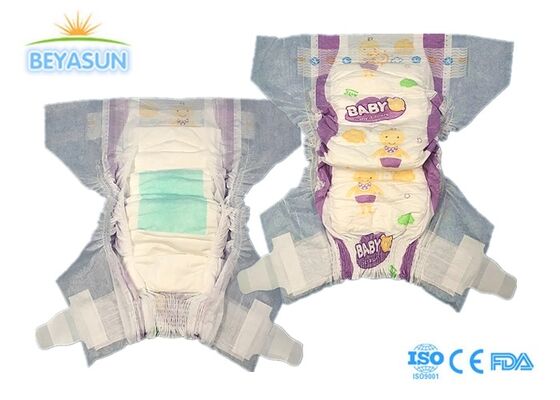 Großhandel S Größe Bay Windel Vliesstoff Dünn Einweg 3-6KG Baby Windel Junge/Mädchen Pants 62 Stück/Pack Windeln