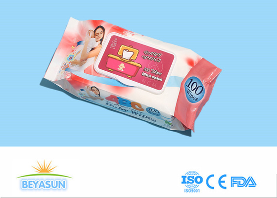 Reines Wasser-roch leichtes Wegwerffeuchtpflegetuch-Baby 100PCS